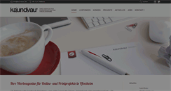 Desktop Screenshot of kaundvau.de